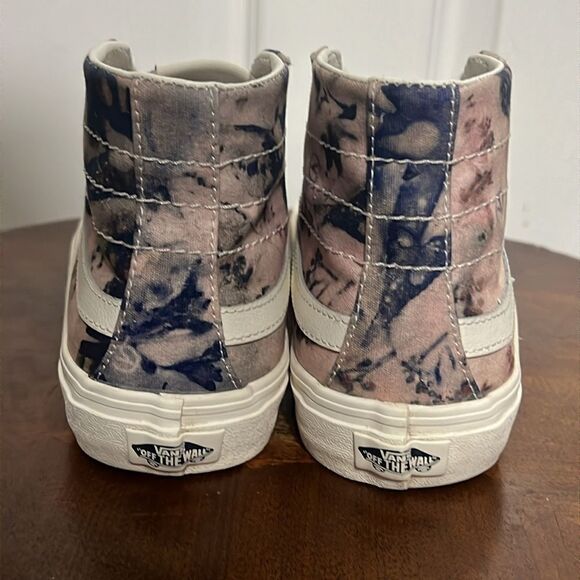 🔥🔥 VANS Floral Dye Sk8-Hi 38 Decon Multi/Marshmallow Women’s Sz 8.5 - PERFECT - Picture 7 of 13